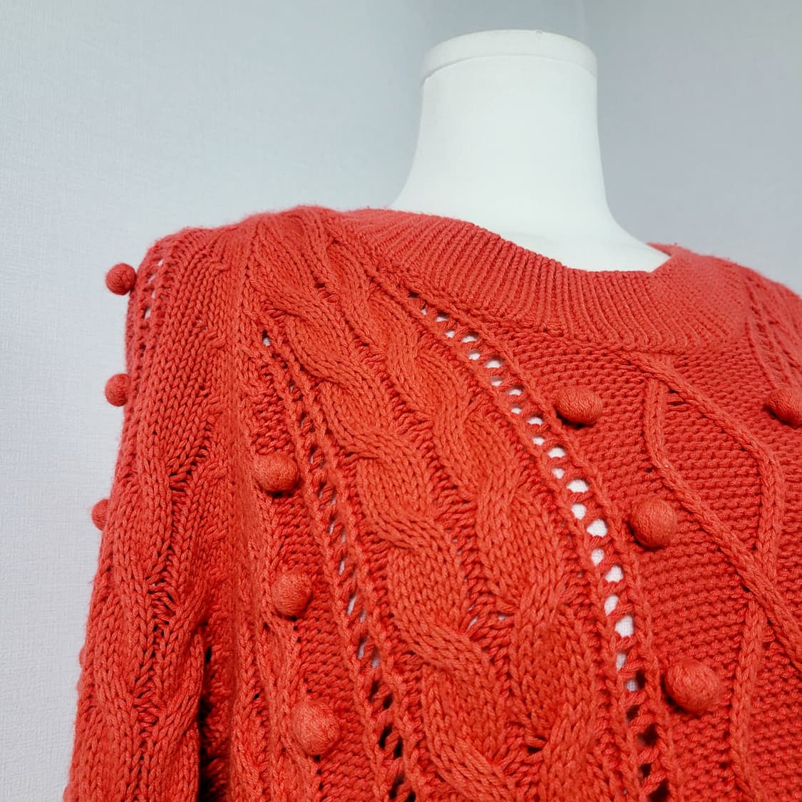 버버리브릿 울29캐시미어5 오버핏 니트 (표기XL/사실상프리) 상태최상 상품이미지3