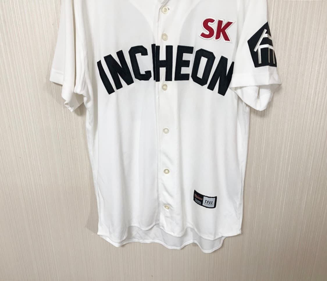 KBO SK와이번스 인천유니폼/져지 100 #14 최정 상품이미지4
