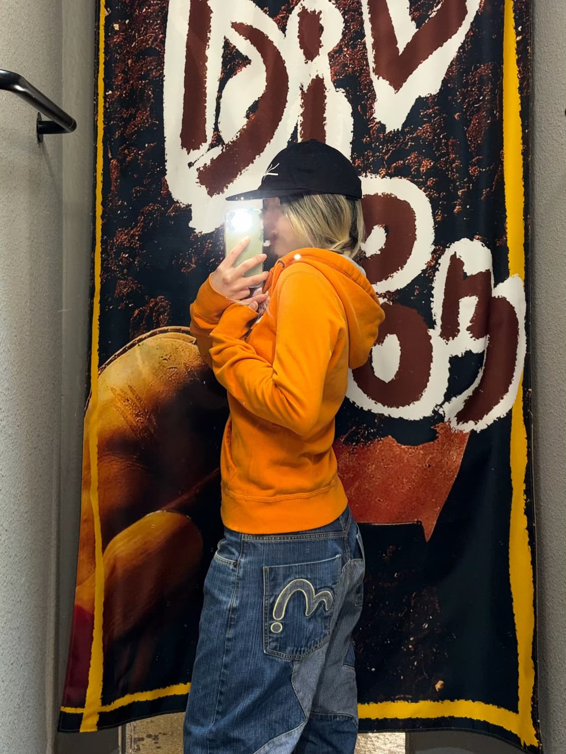 아베크롬비 오렌지 후드집업 상품이미지3