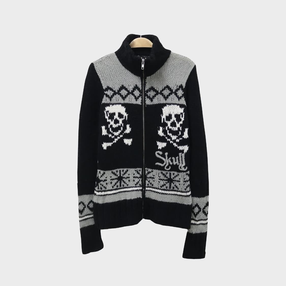L.A. 고스로리 울 혼방 스컬 가디건 62254 상품이미지1