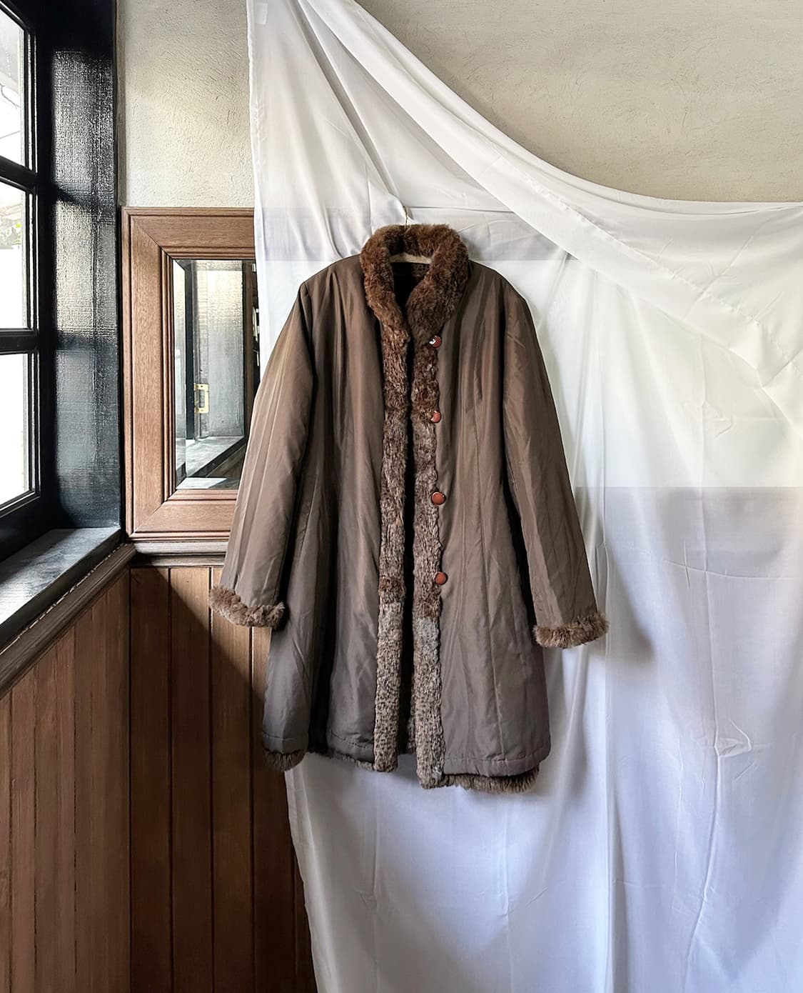 JPV reversible mink half coat 상품이미지8