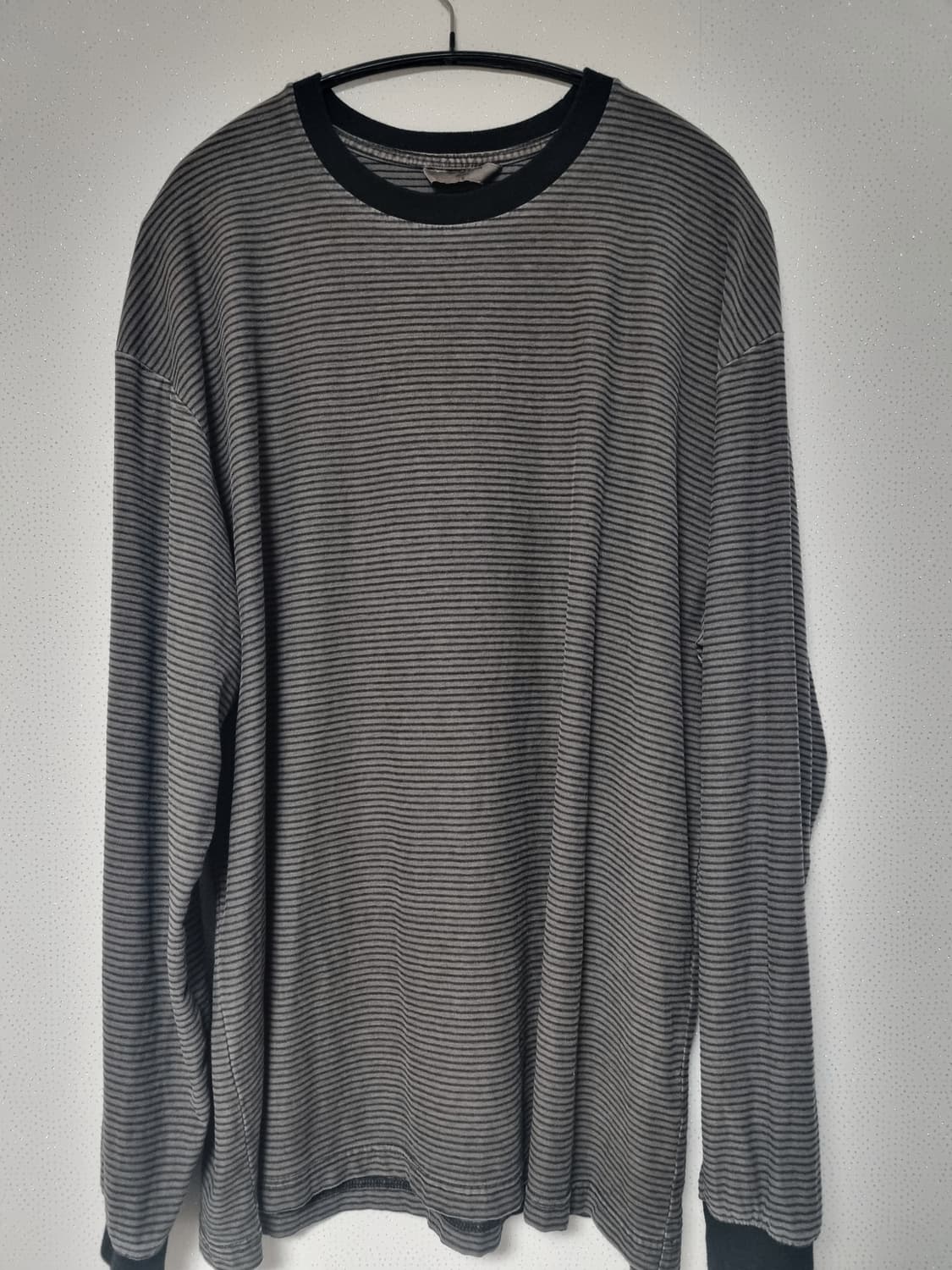 유니온블루 다잉 보더 롱슬리브 브라운 L 상품이미지3