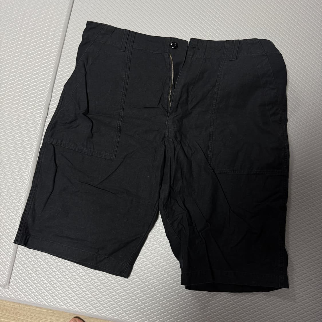유니폼브릿지 블랙 카고 반바지 XL 상품이미지2