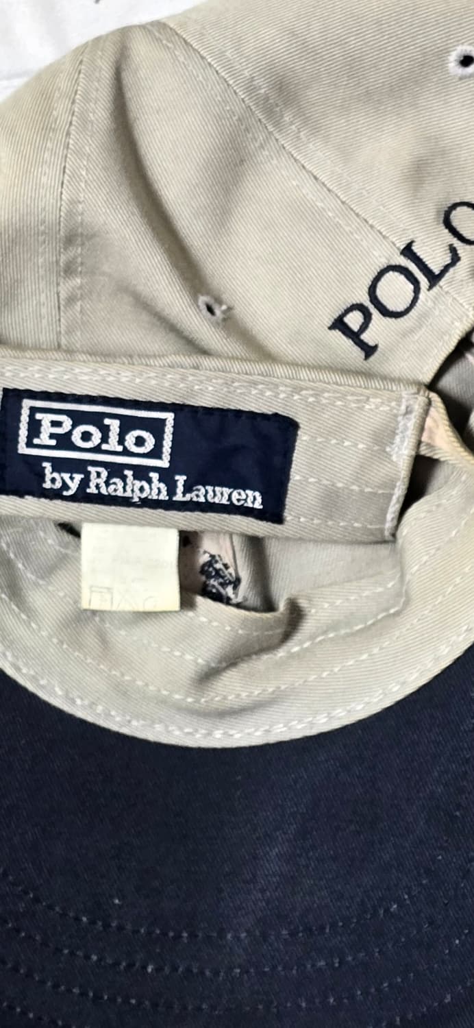 폴로 랄프로렌 볼캡 베이지 상품이미지4