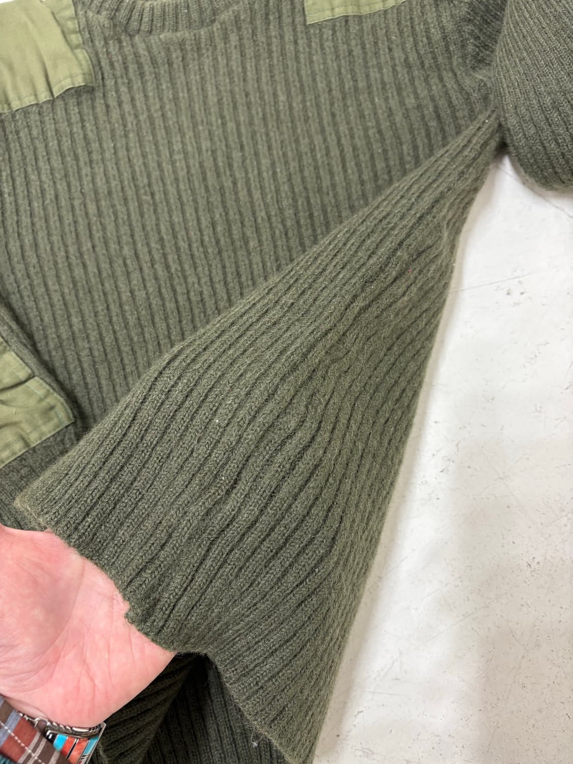 80‘s British Army Commando Wool sweater. 상품이미지6