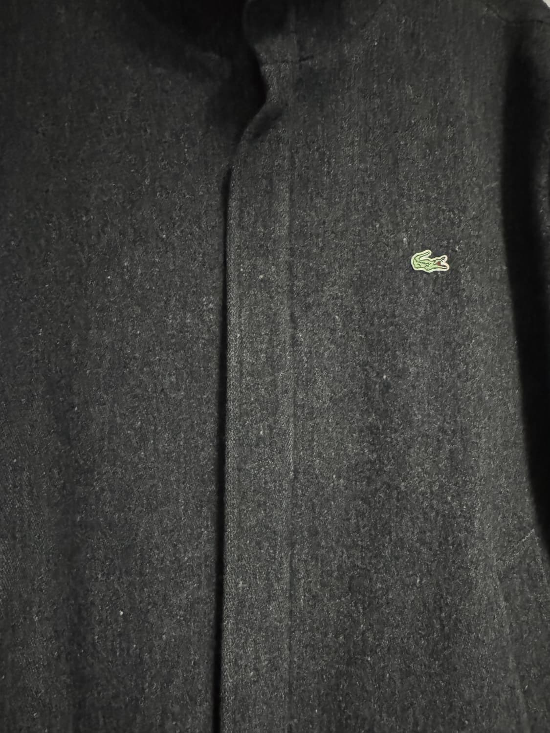 라코스테 올드스쿨 모직 집업 울 자켓 L~XL 상품이미지5