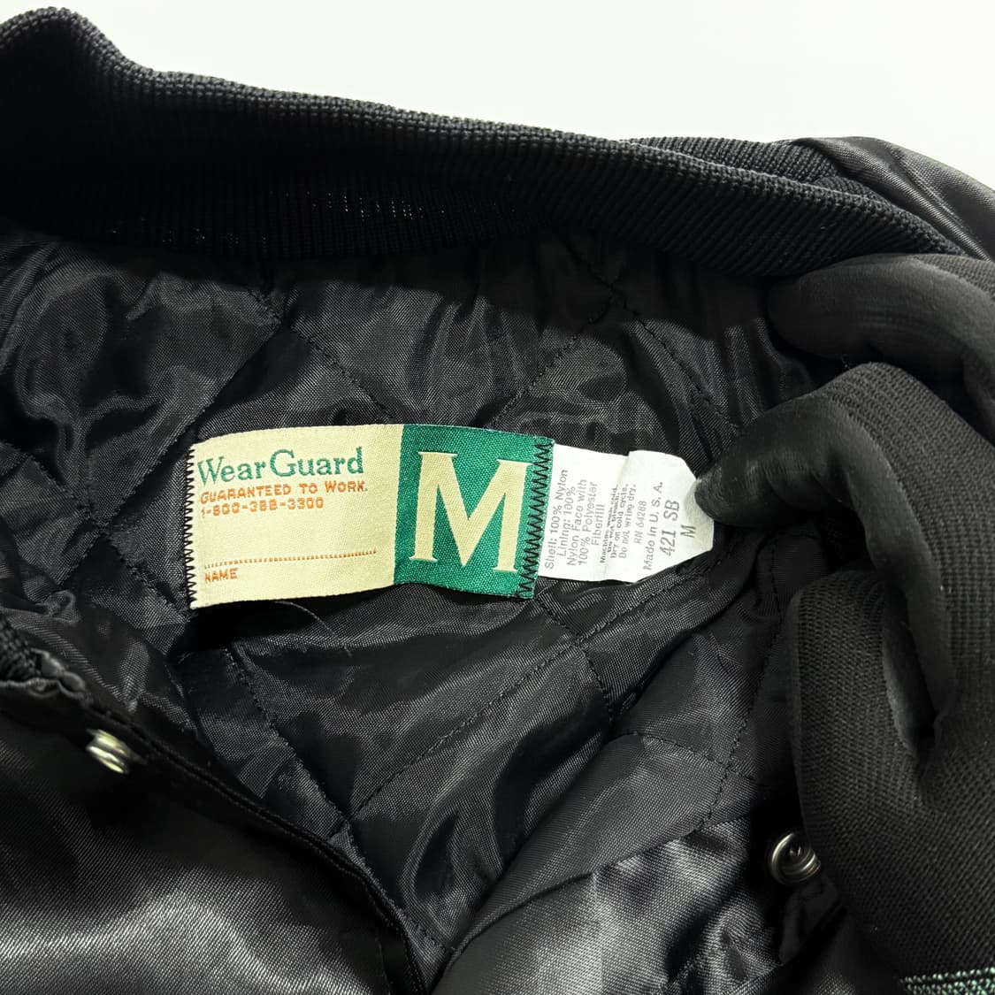 80-90s 빈티지 자수 나일론 바시티 자켓 상품이미지6