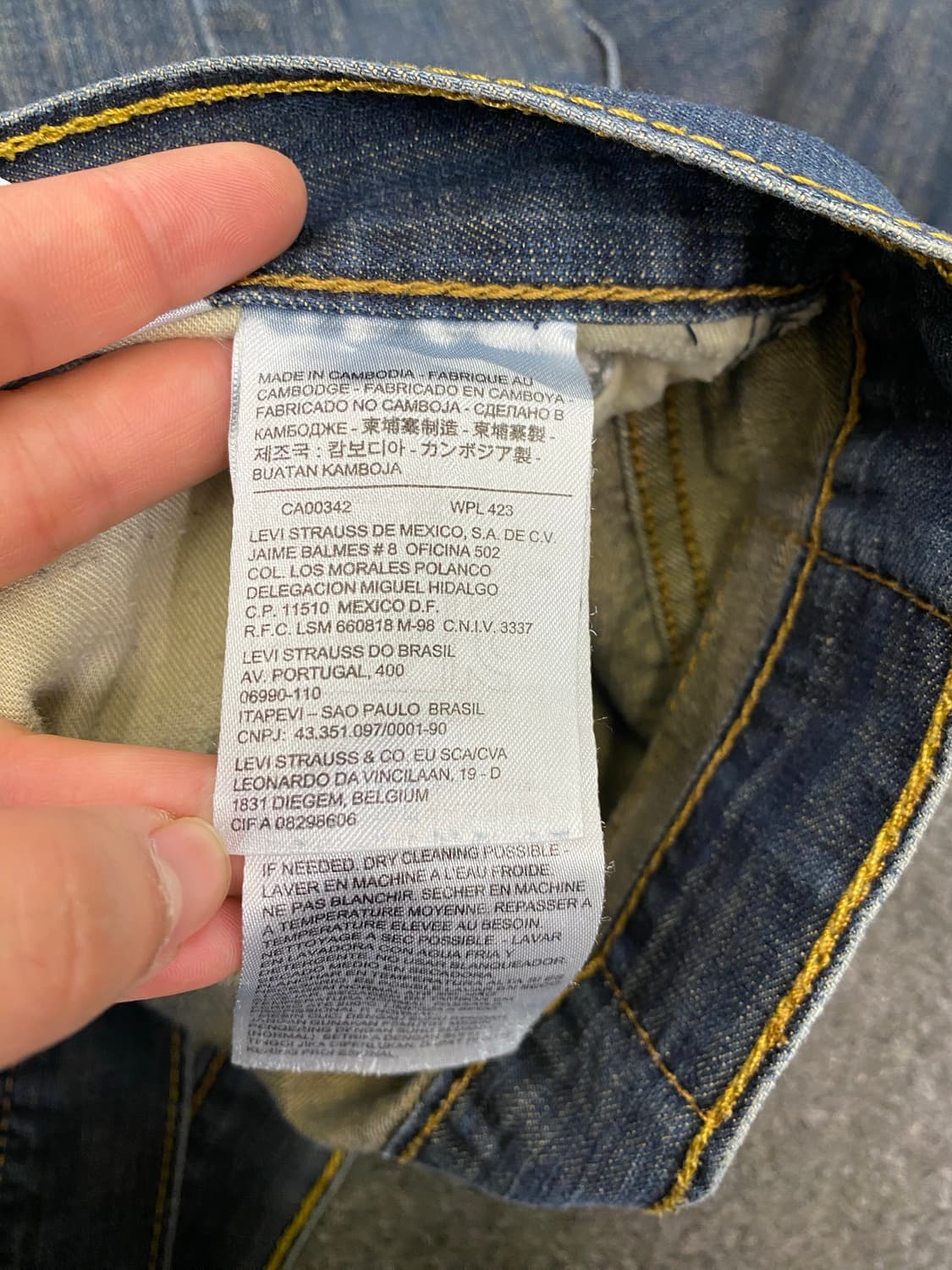 Levis 리바이스 569 데님팬츠 상품이미지9