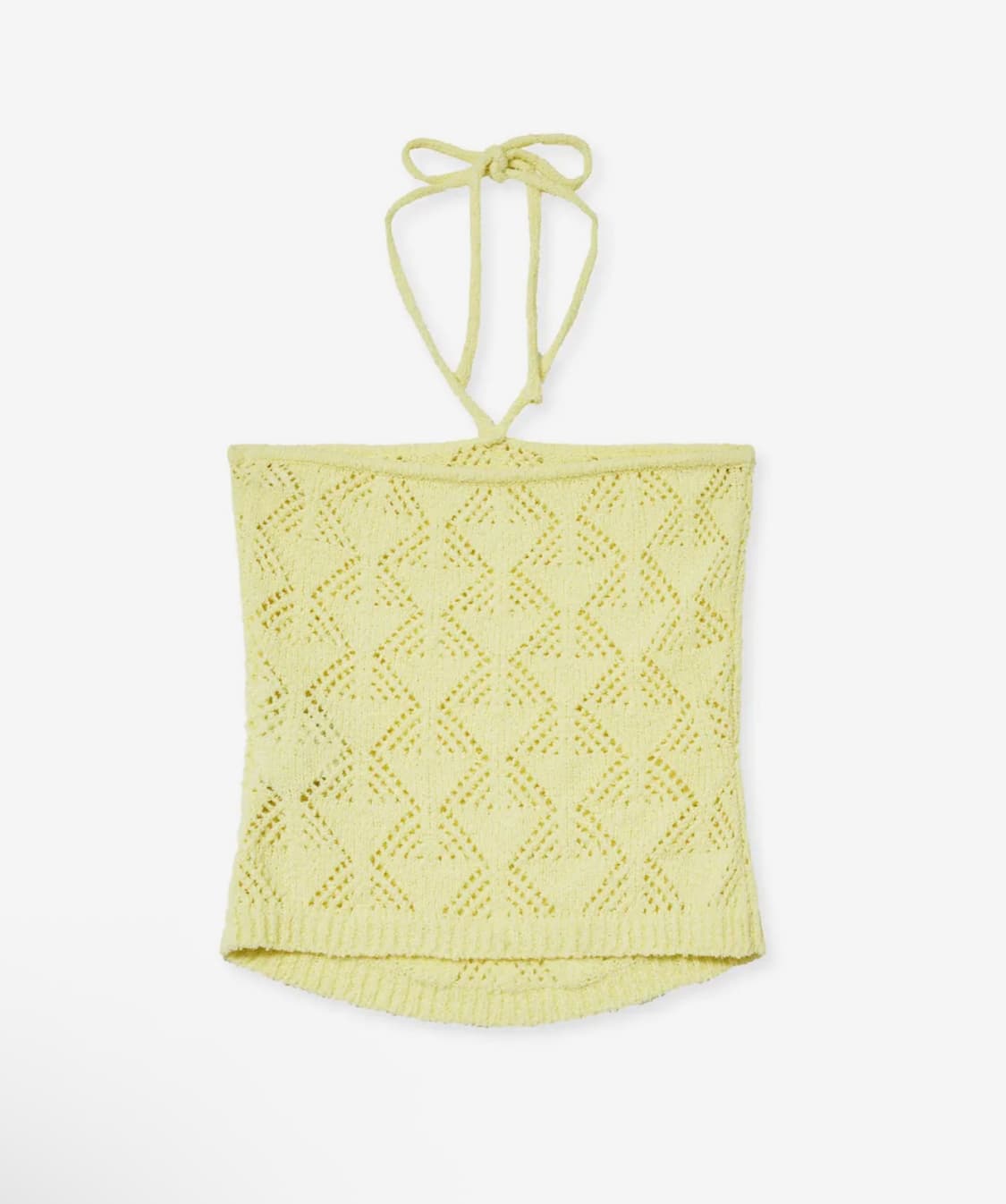 미드나잇 무브 옐로우 니트 탑 상품이미지3