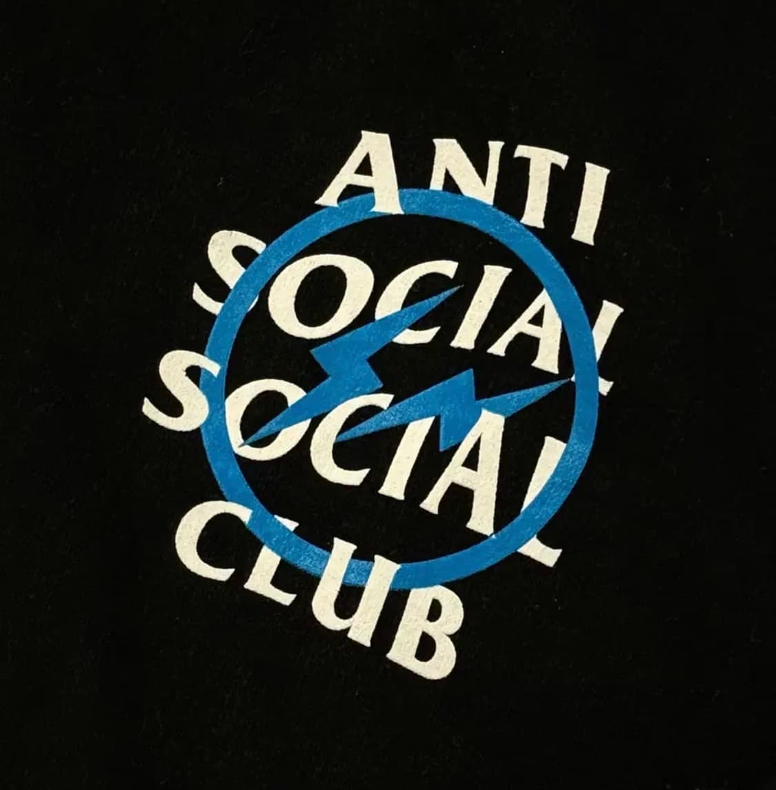 안티 소셜 소셜 클럽 x 프라그먼트 1st 볼트 후드 블루 상품이미지3