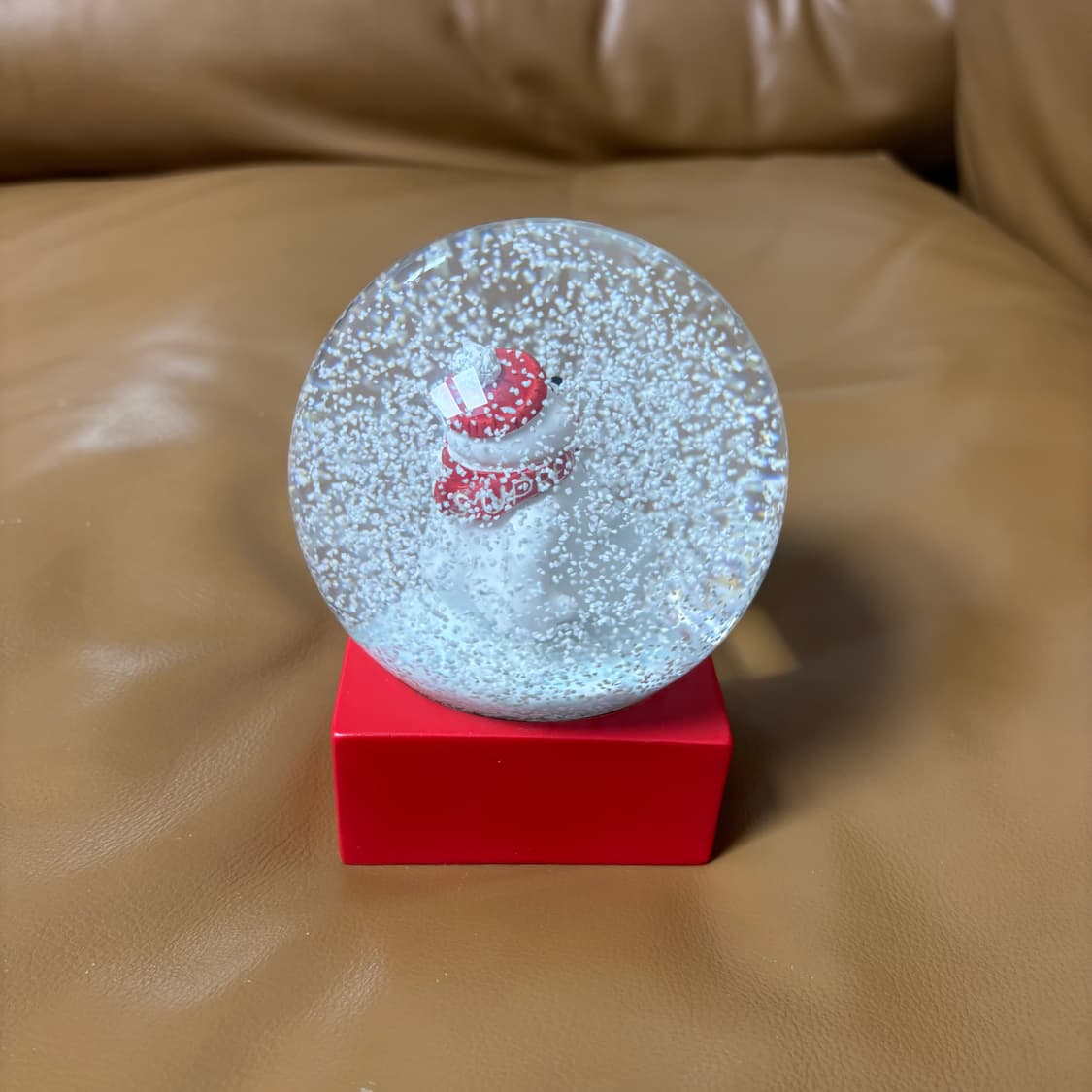 슈프림 눈사람 스노우맨 스노우볼 스노우글로브 레드 상품이미지4