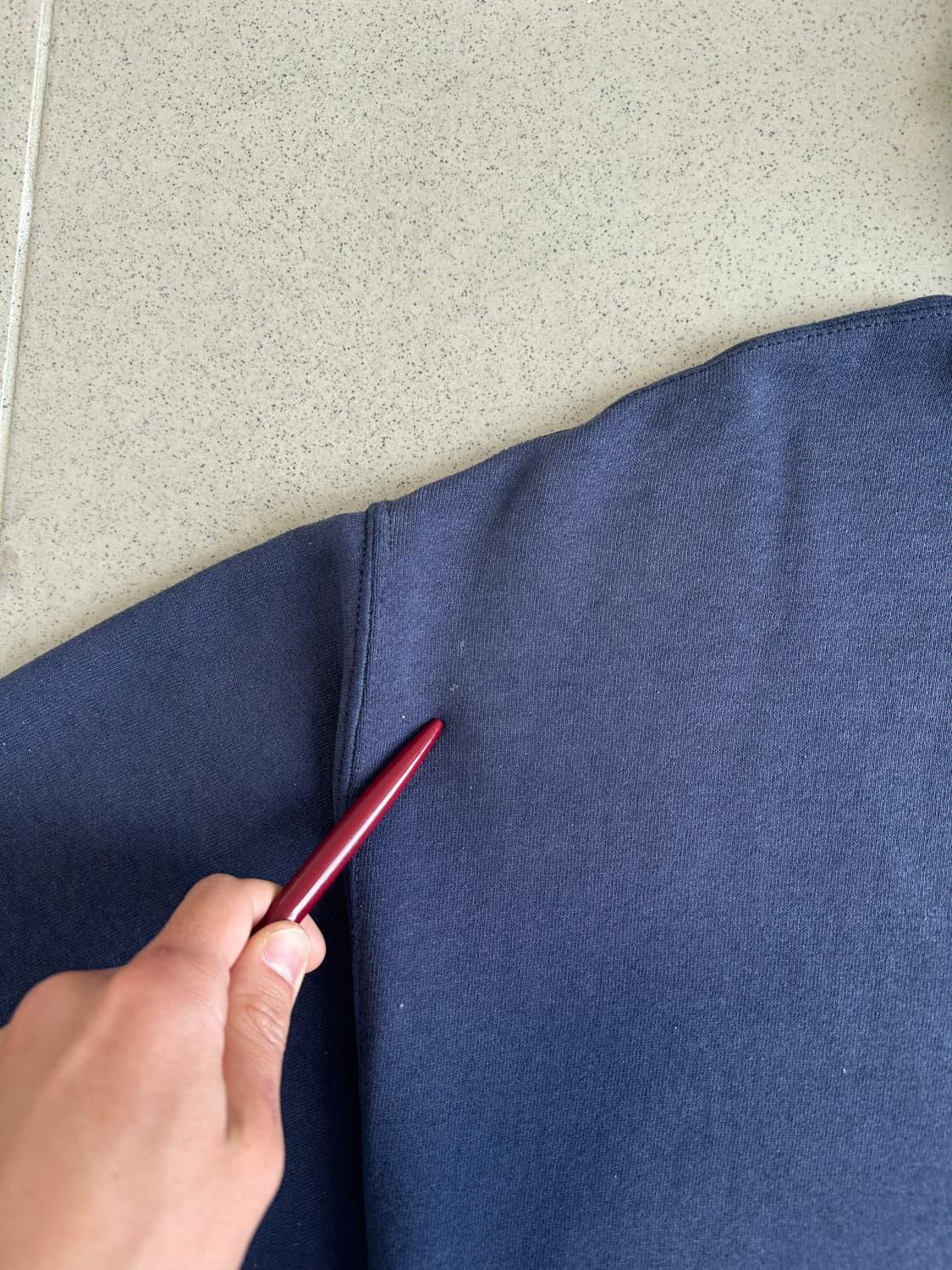 00s 빈티지 러셀 후드집업 네이비 L 상품이미지8