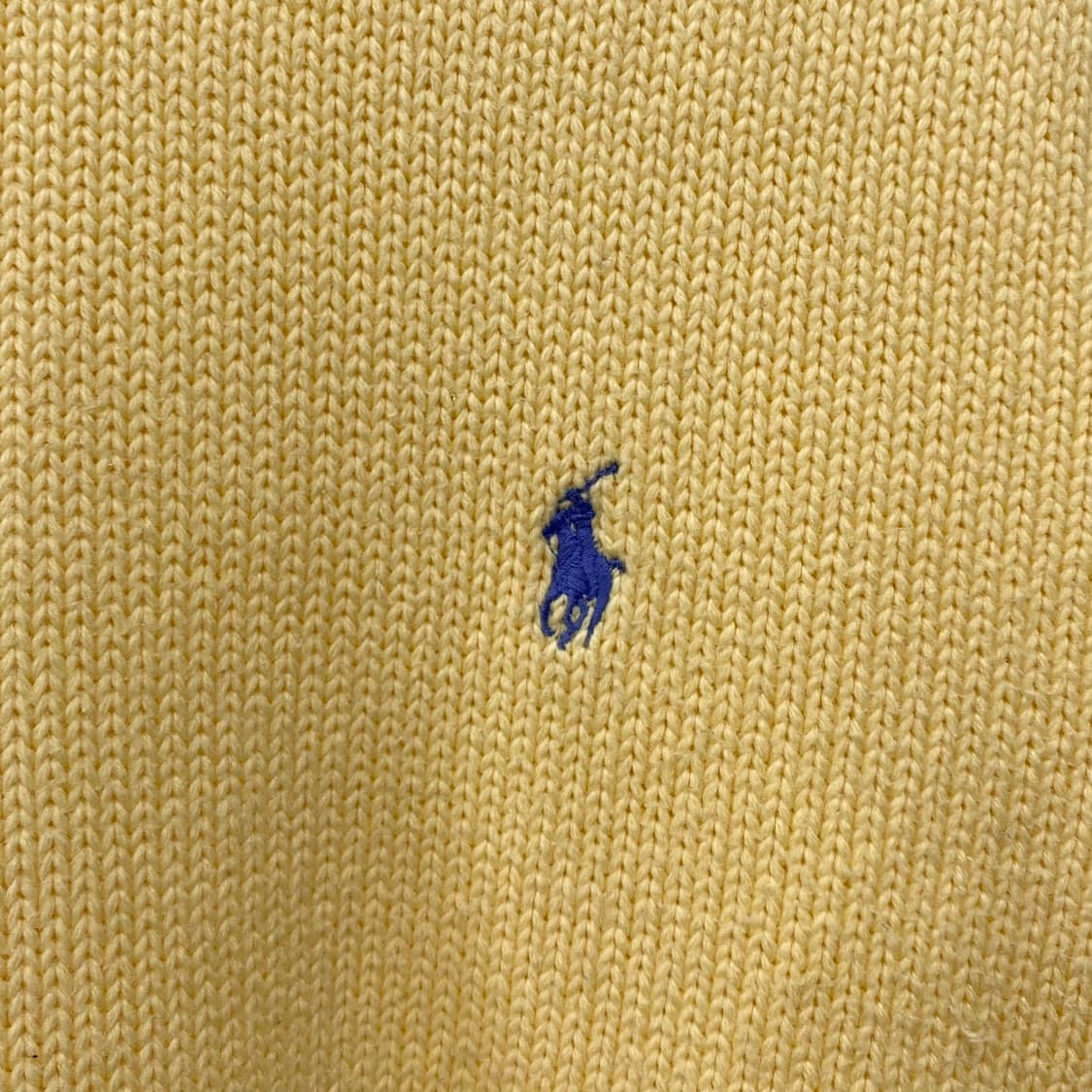 폴로 랄프로렌 코튼 니트 옐로우 상품이미지4