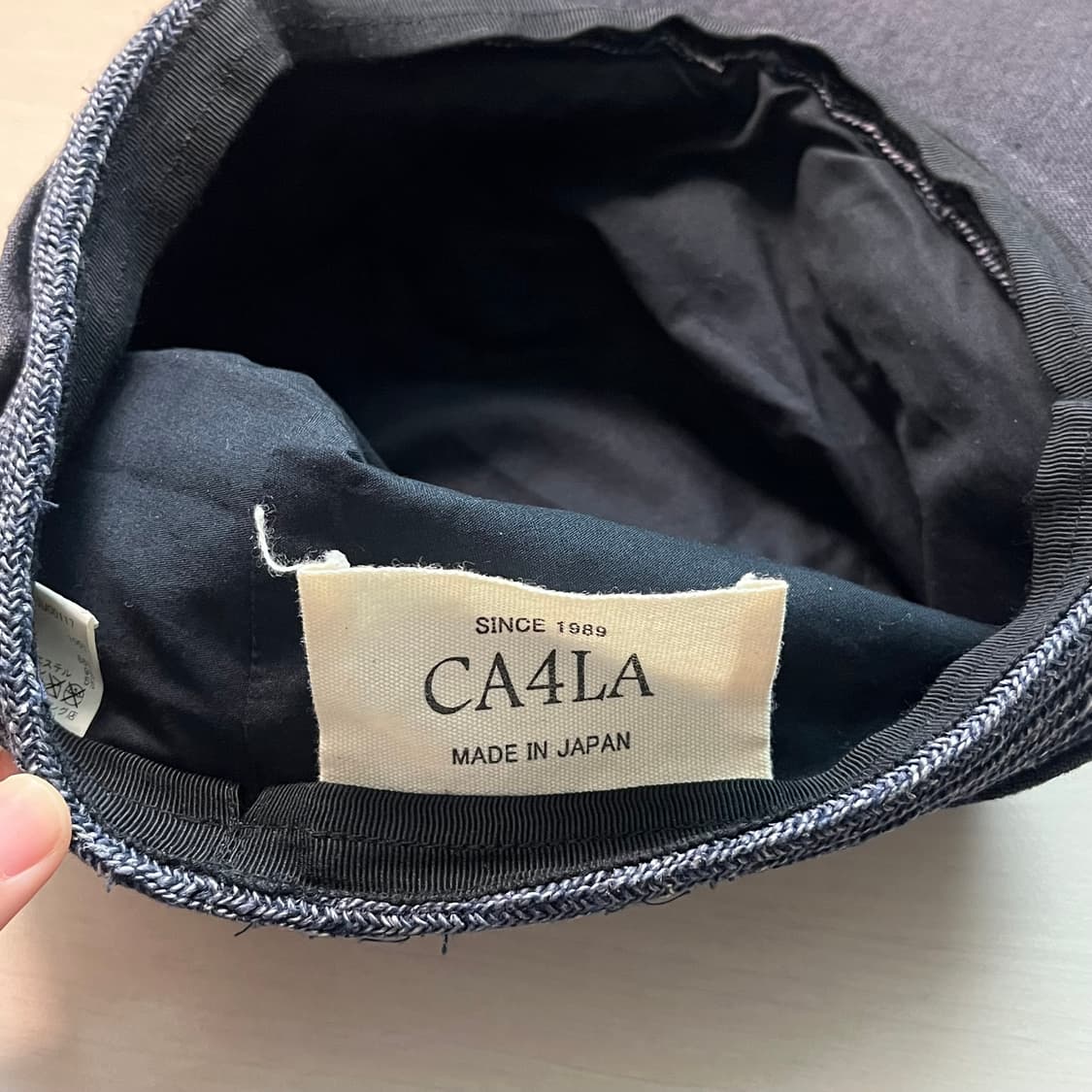 ca4la 카시라 린넨 캡 상품이미지3
