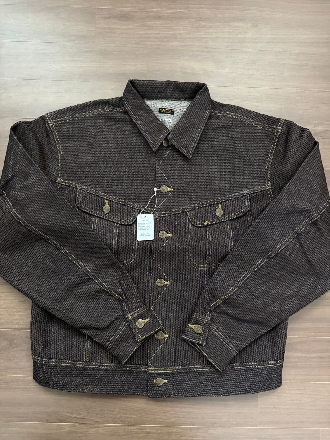 [48]캐피탈 No.5 센츄리 데님 웨스터너 자켓 브라운 상품이미지1