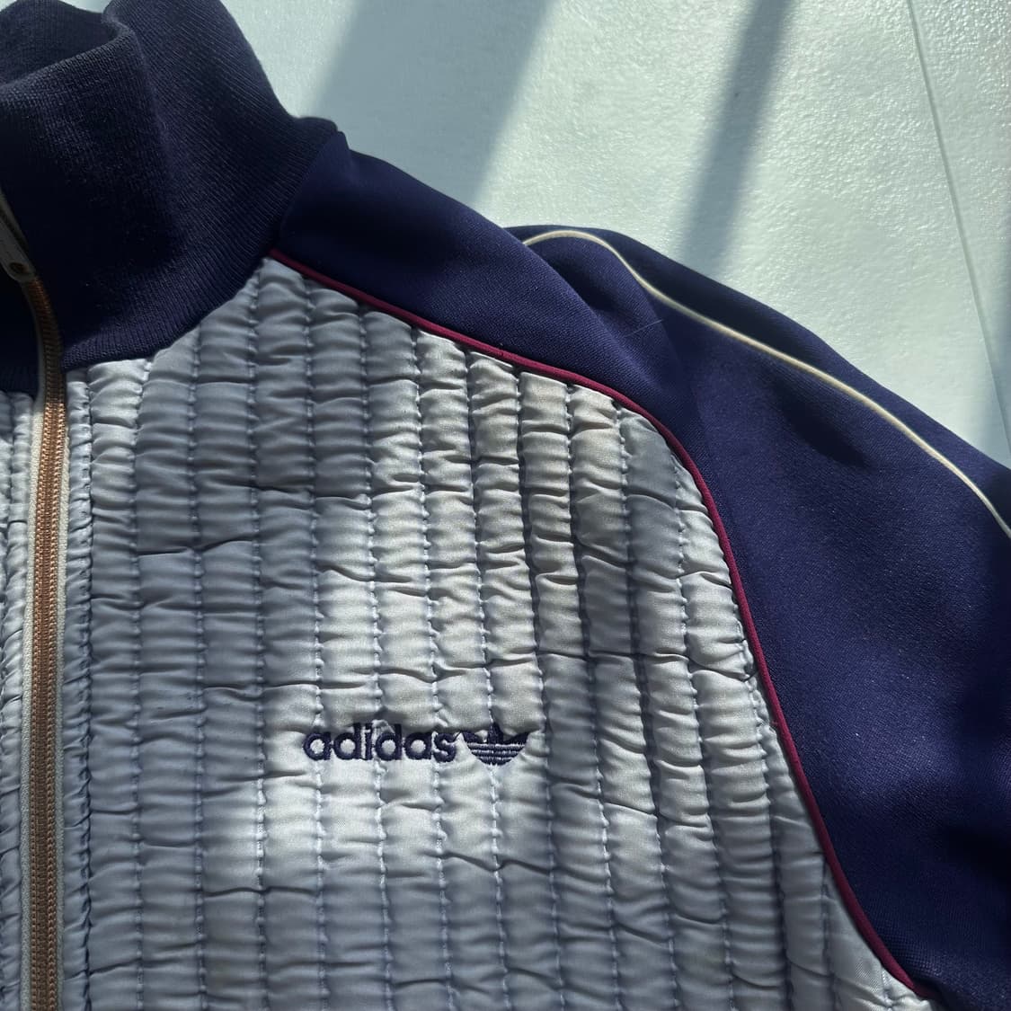 80’s 아디다스 옵티집업 퀼티드 트랙탑 상품이미지5