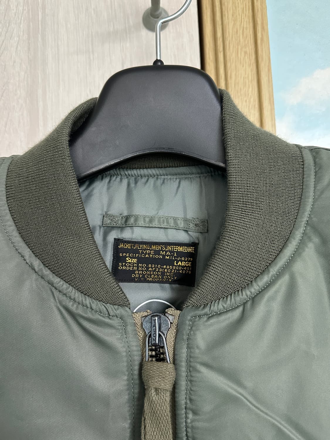 (L) 브론슨 1950s Ma-1 한국판 상품이미지3