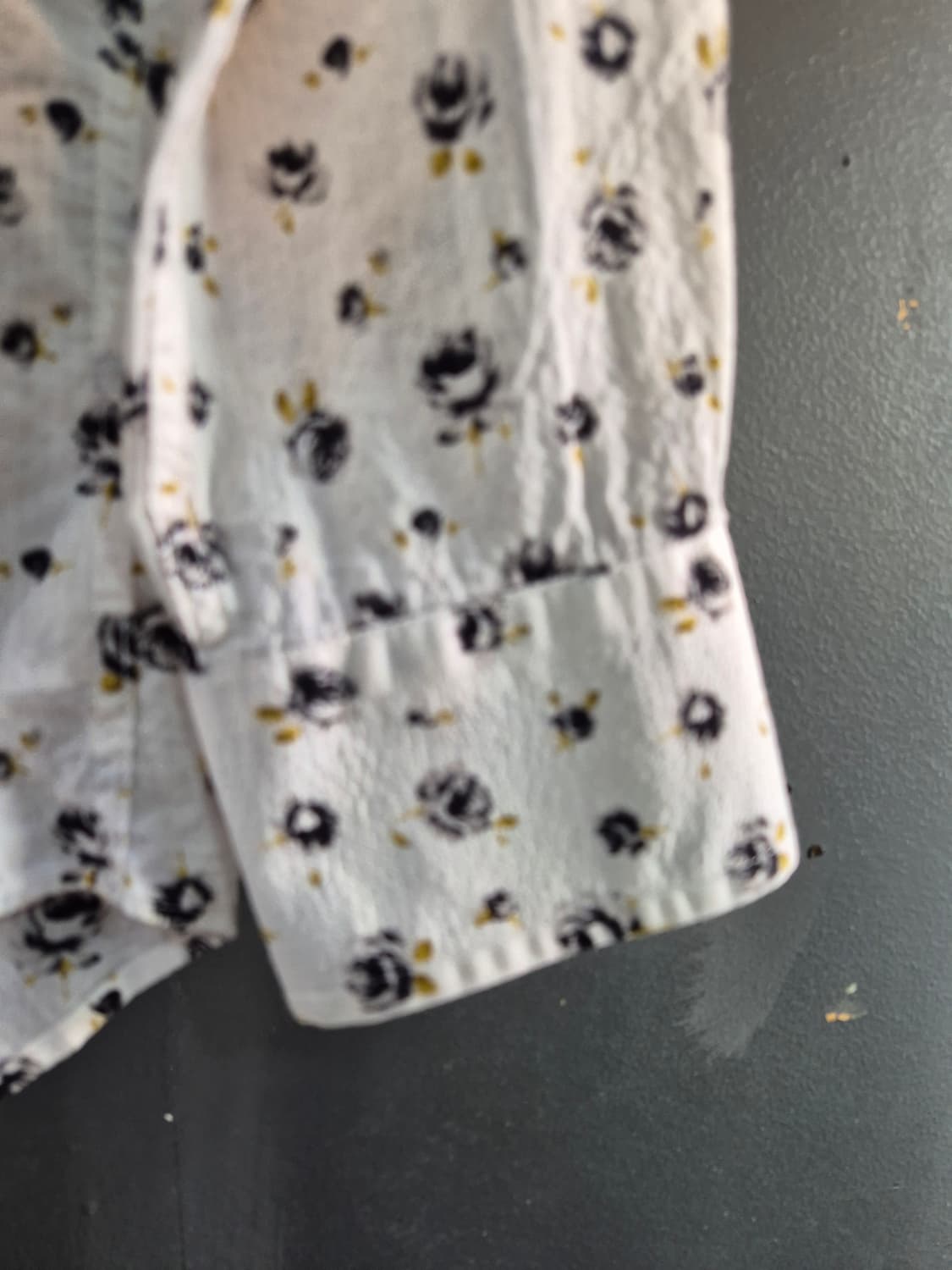 플라워 패턴 셔츠 L 새상품  상품이미지7