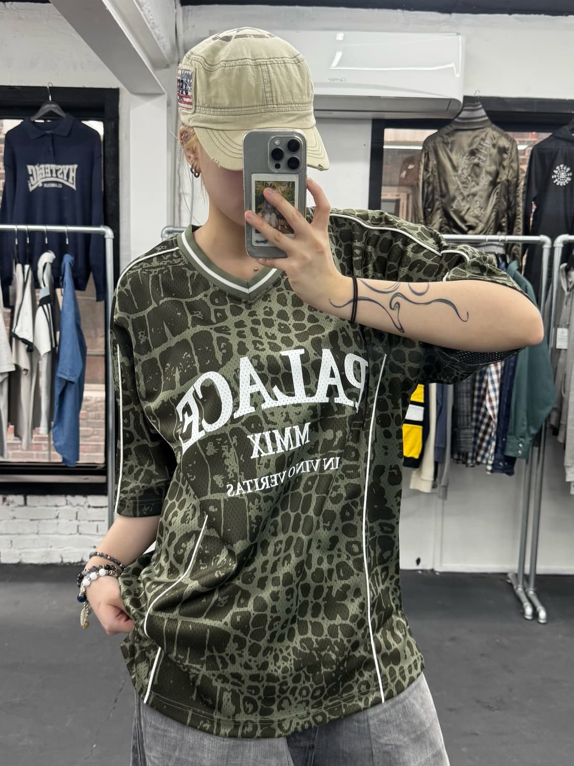 팔라스 베리타스 메쉬 저지 티셔츠 상품이미지2