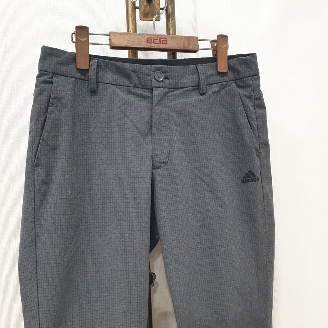 아디다스 골프 차콜컬러 기능성 팬츠 32 상품이미지2