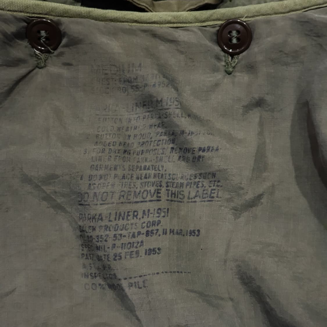 m51 피쉬테일 파카 쉘파카 m (105~120) 개파카 상품이미지10