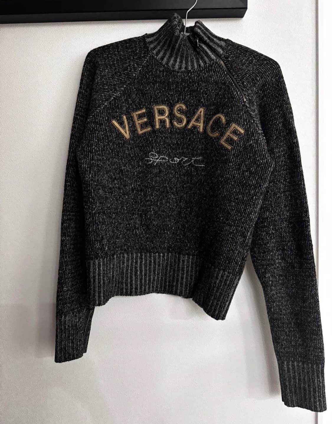 베르사체 하프넥 니트 M 상품이미지1