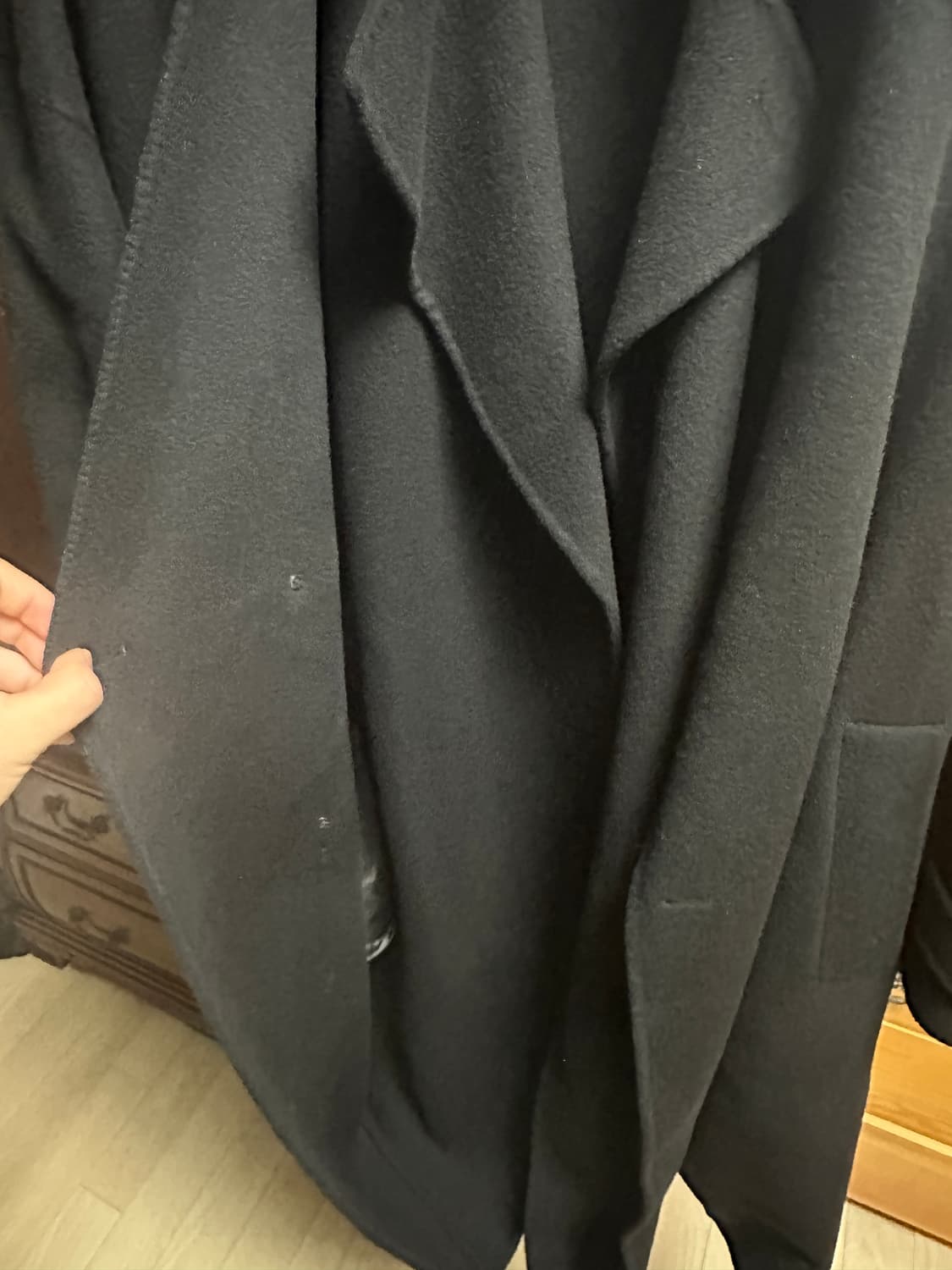 송지오옴므 핸드메이드 더블 코트 상품이미지4