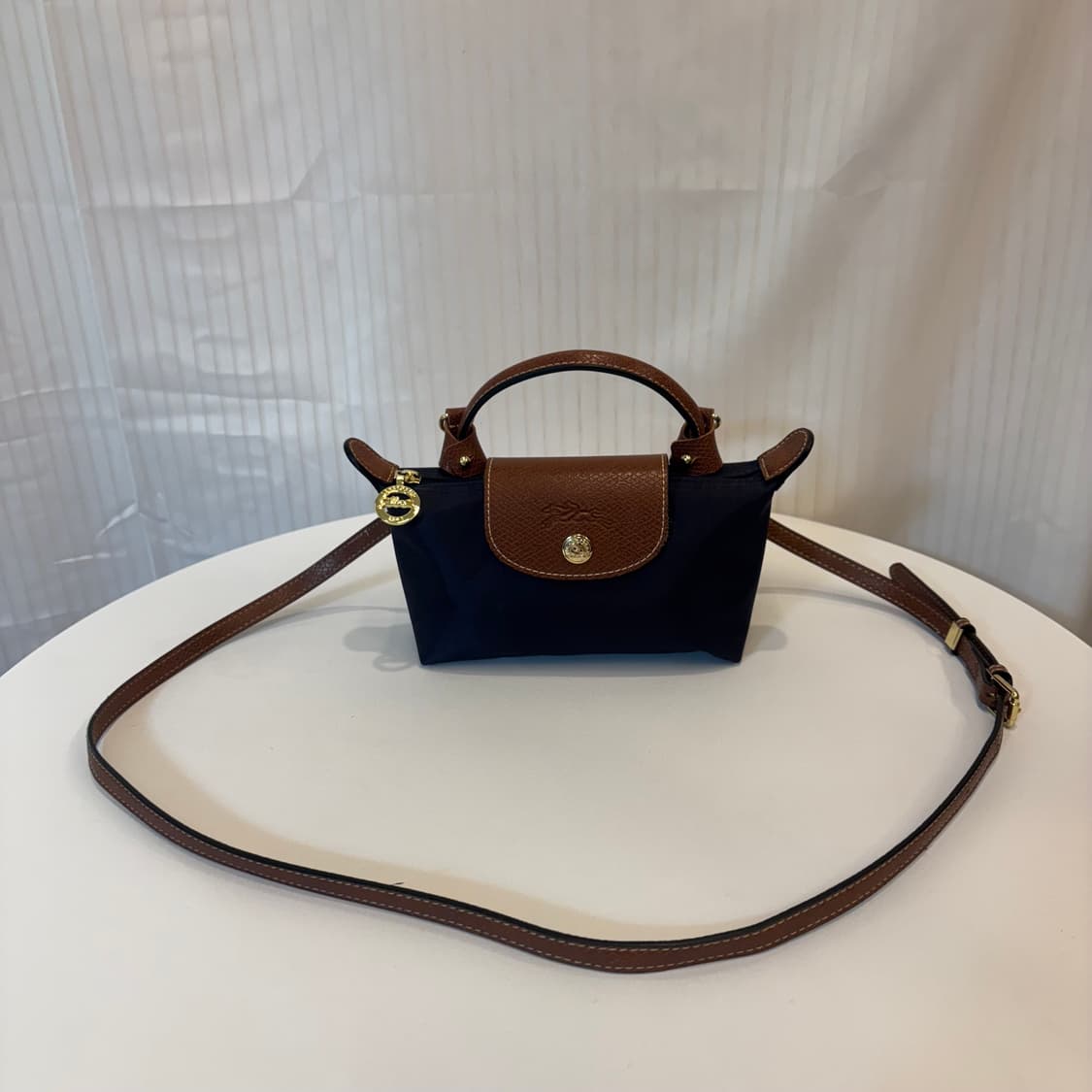 정품 롱샴 르 플리아쥬 네이비 미니      상품이미지1