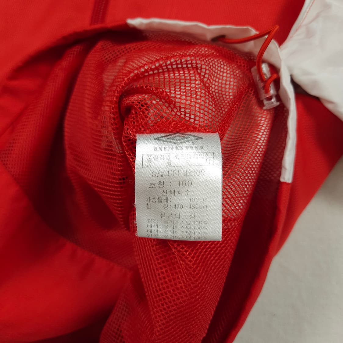 XL(105) 엄브로 올드스쿨 윈드브레이커 상품이미지6