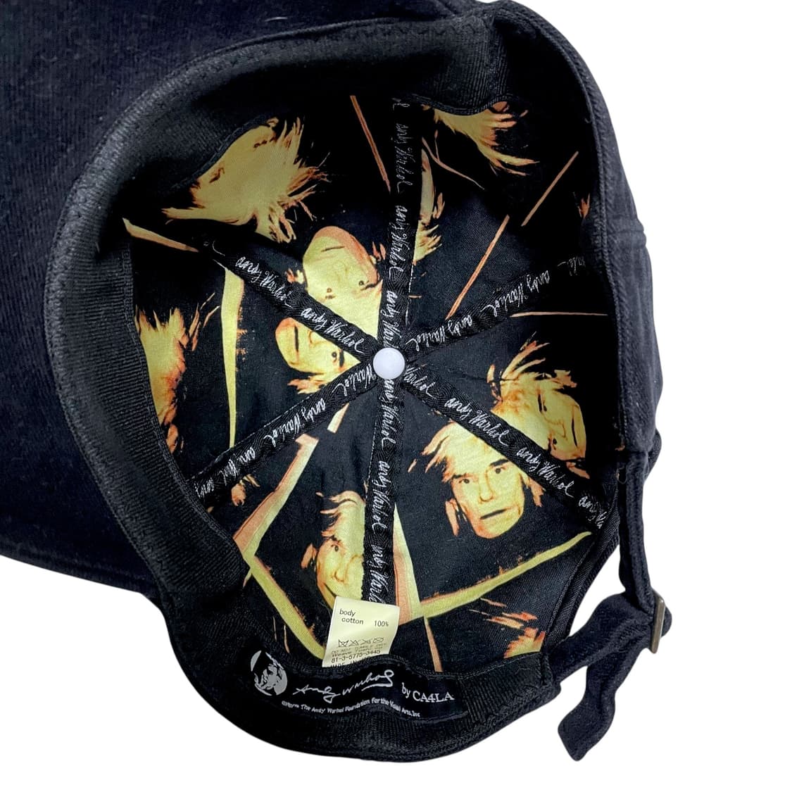 Ca4la x Andy Wahol 볼캡 상품이미지4