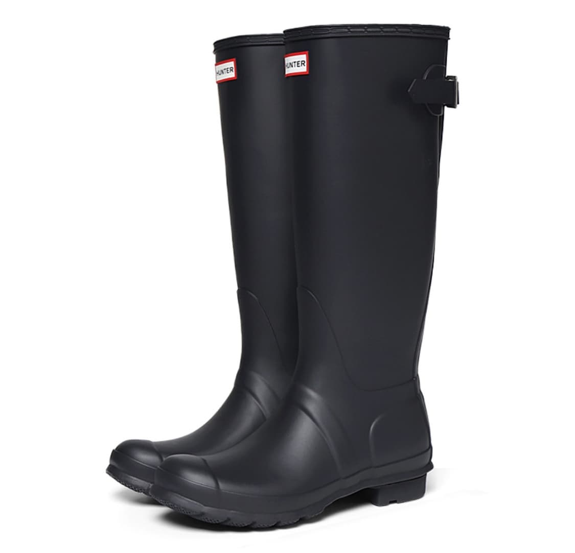 [헌터] 우먼스 오리지널 백 어드저스터블 톨 레인부츠 WFT1001RMA 상품이미지2