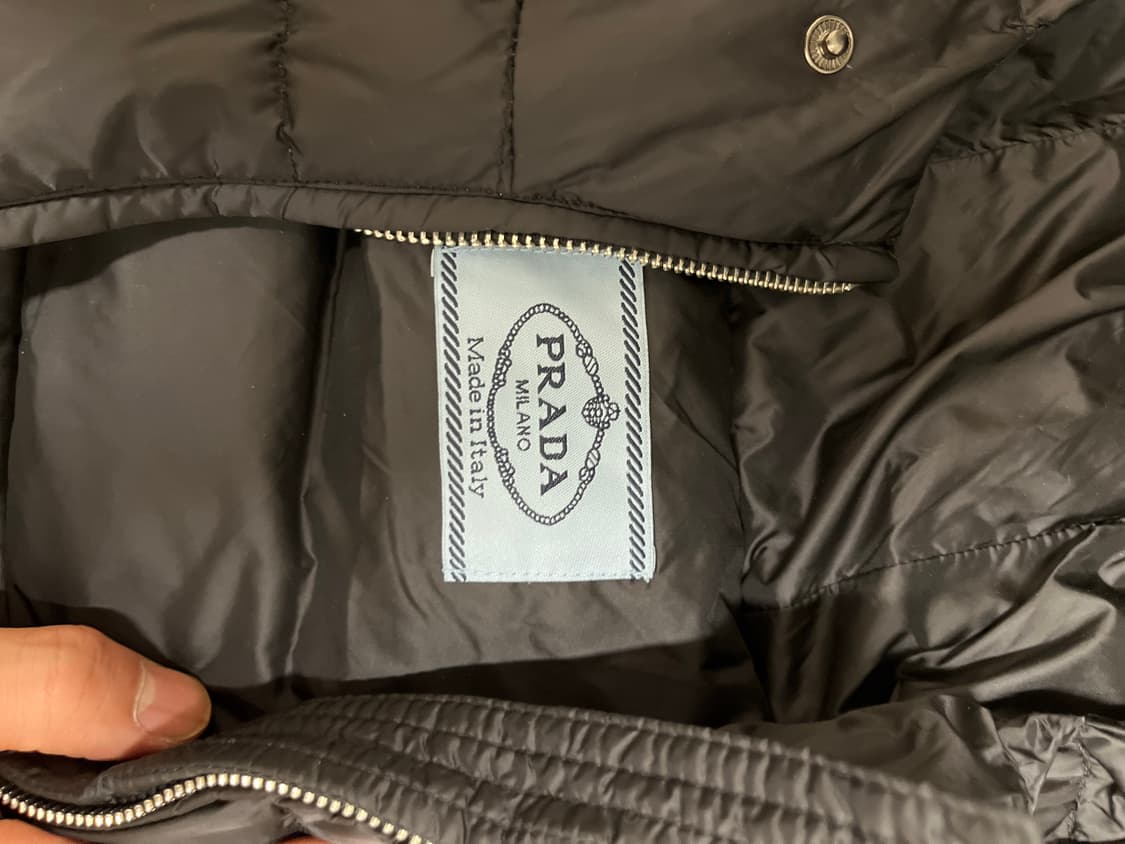 프라다 리나일론 후드 패딩점퍼 Womens S 상품이미지3