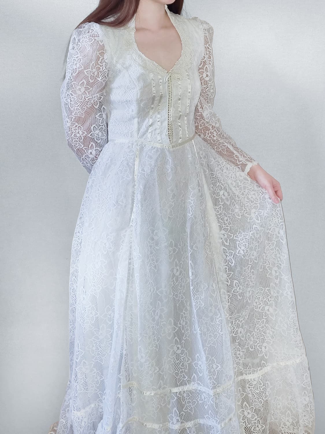 거니삭 gunne sax 브라이덜 웨딩 드레스 상품이미지4