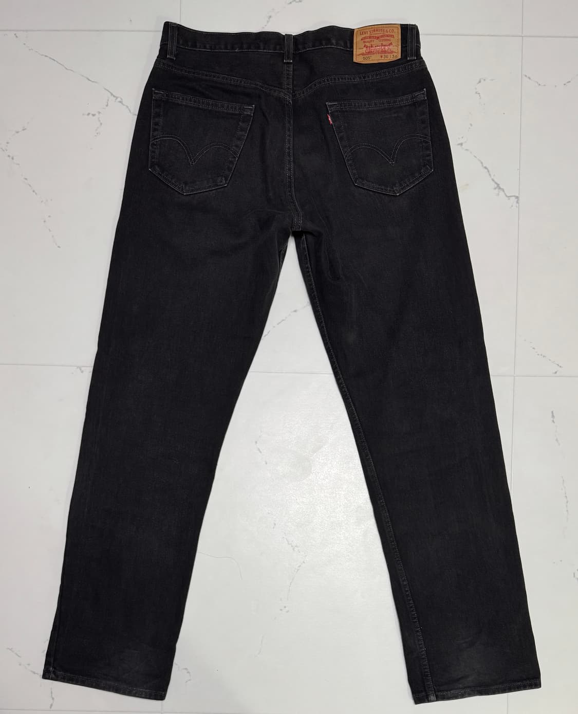 [USA] 90s 리바이스 505 블랙/흑청 (36x34) 상품이미지2