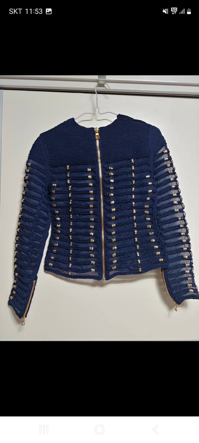 발망 H&M 콜라보 블라우스 36사이즈 상품이미지2