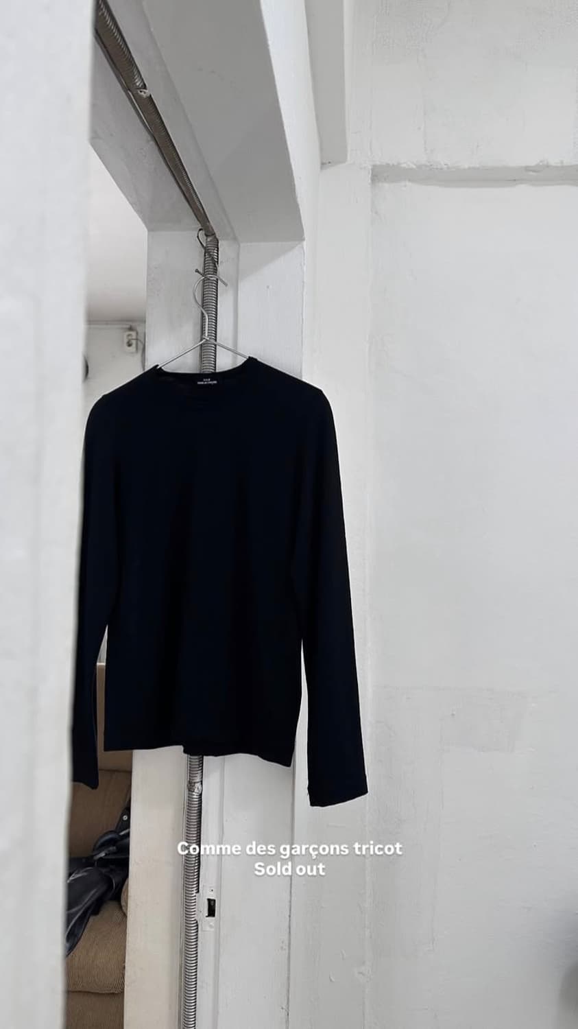 꼼데가르송 긴팔 티셔츠 상품이미지1