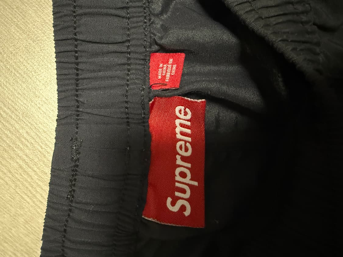 슈프림 콘트라스트 집 웜 업 팬츠 블랙 - 25SS XXL 2XL 상품이미지3