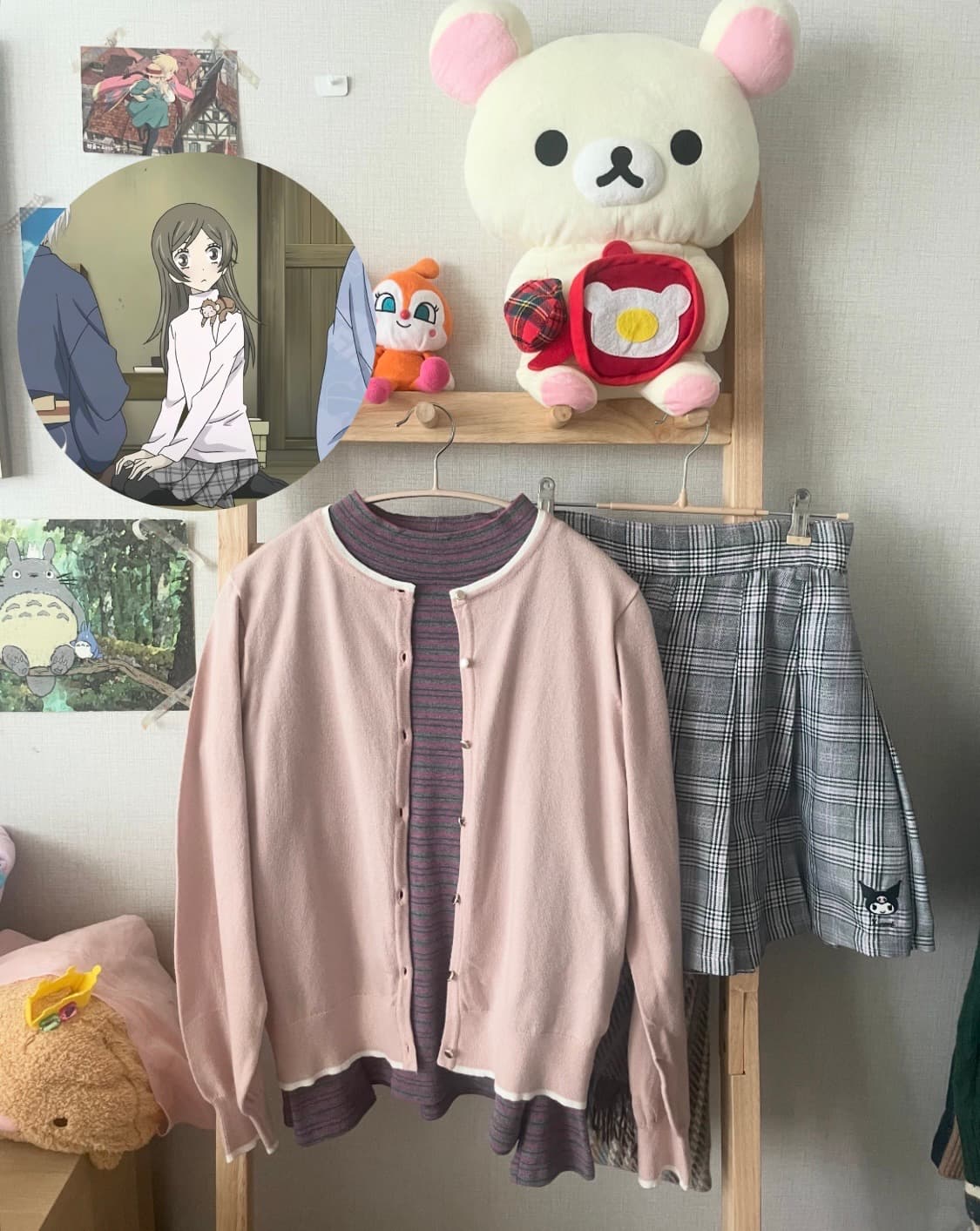 모리걸 빈티지 나나미 포도우유 set 💗💜 상품이미지1