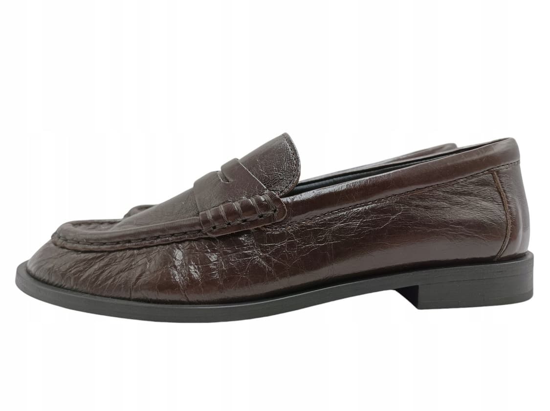 마시모두띠 브라운 링클 페니 로퍼 38 상품이미지2