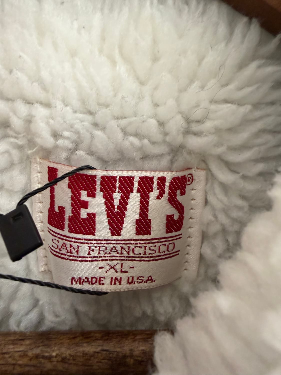 N177. 80s 리바이스 털 데님자켓 상품이미지2