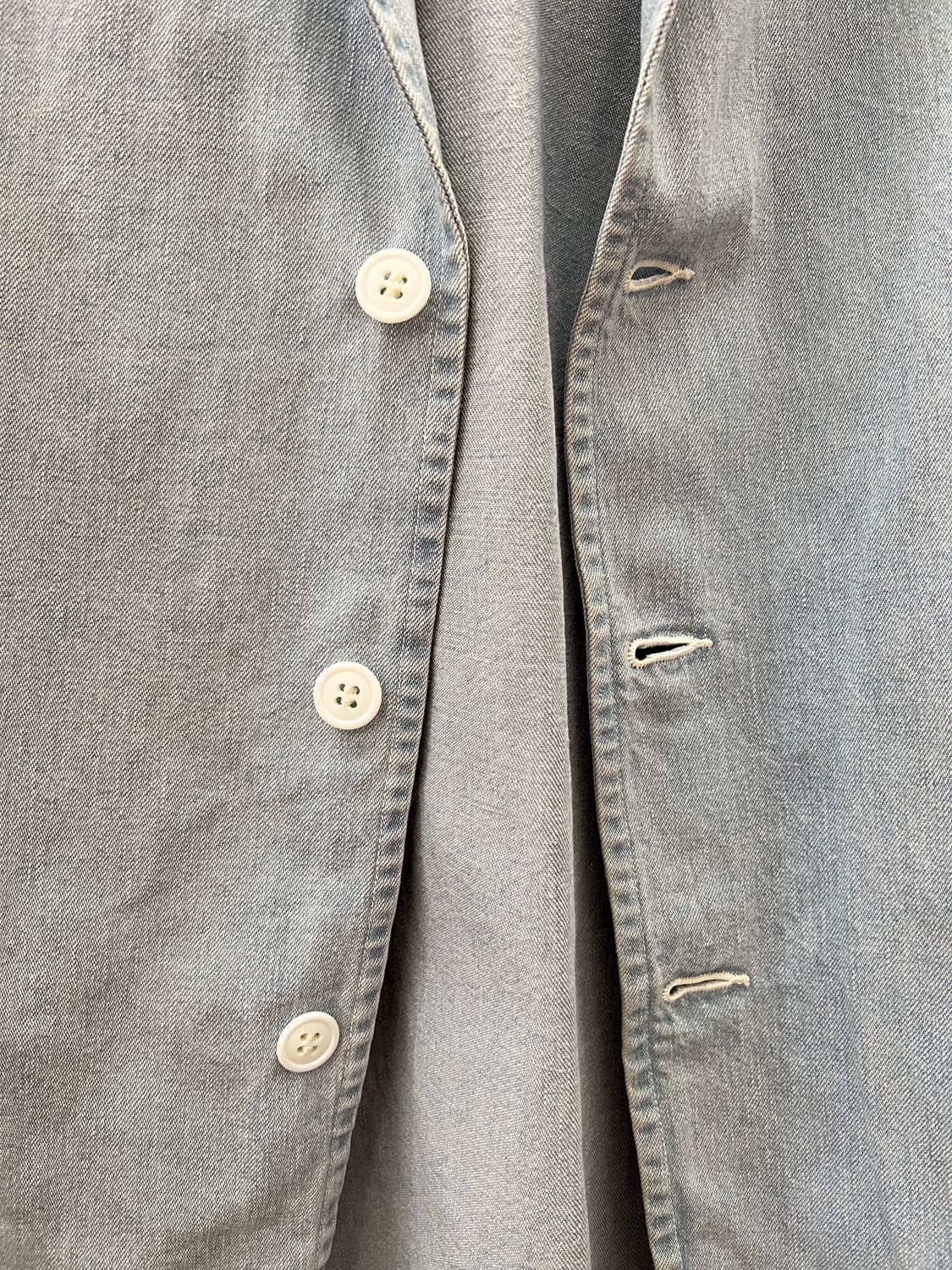 코모리 COMOLI 데님 블레이져 자켓 2사이즈 판매 상품이미지4