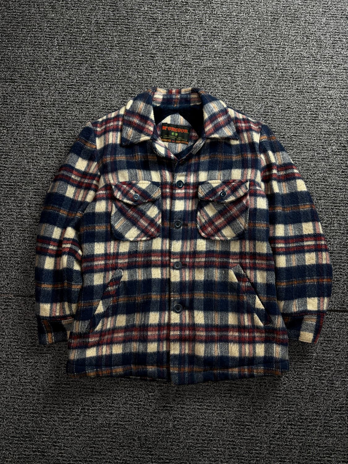 90s 맥그리거 아카이브 타탄체크 플란넬 자켓 1450 상품이미지2