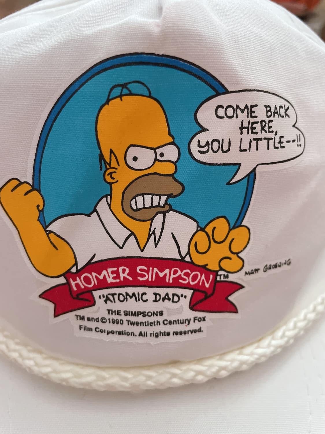 90s 빈티지 심슨 모자 상품이미지5