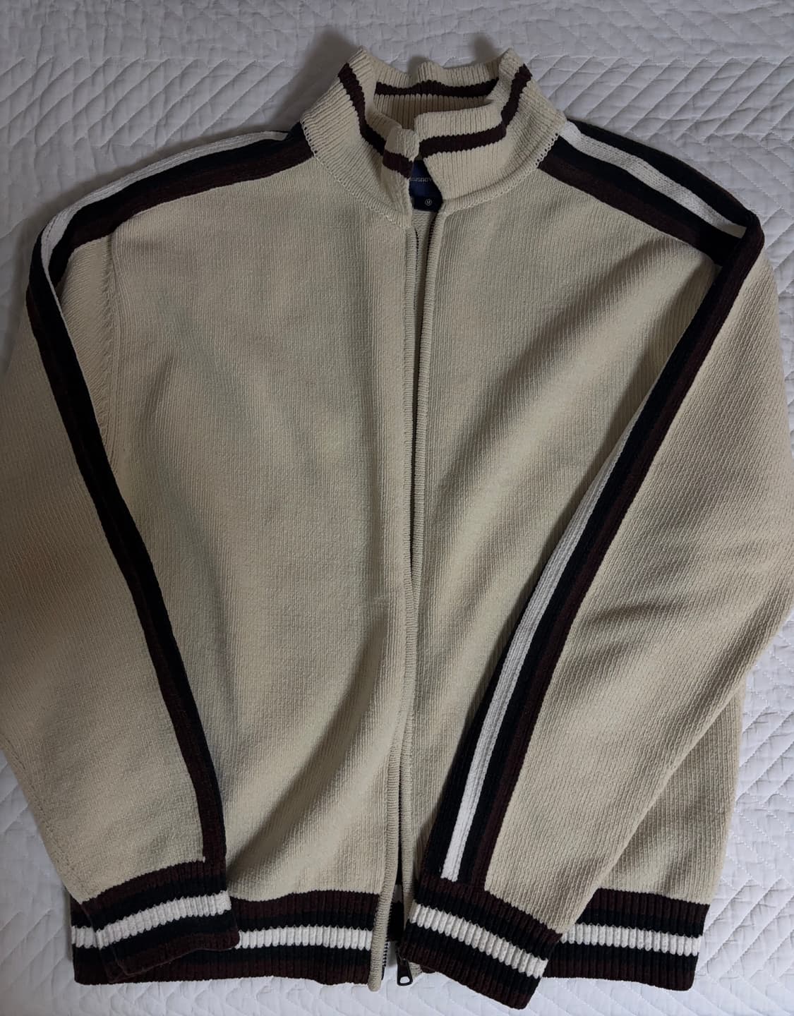 디네뎃 스트라이프 집 가디건 M 상품이미지2