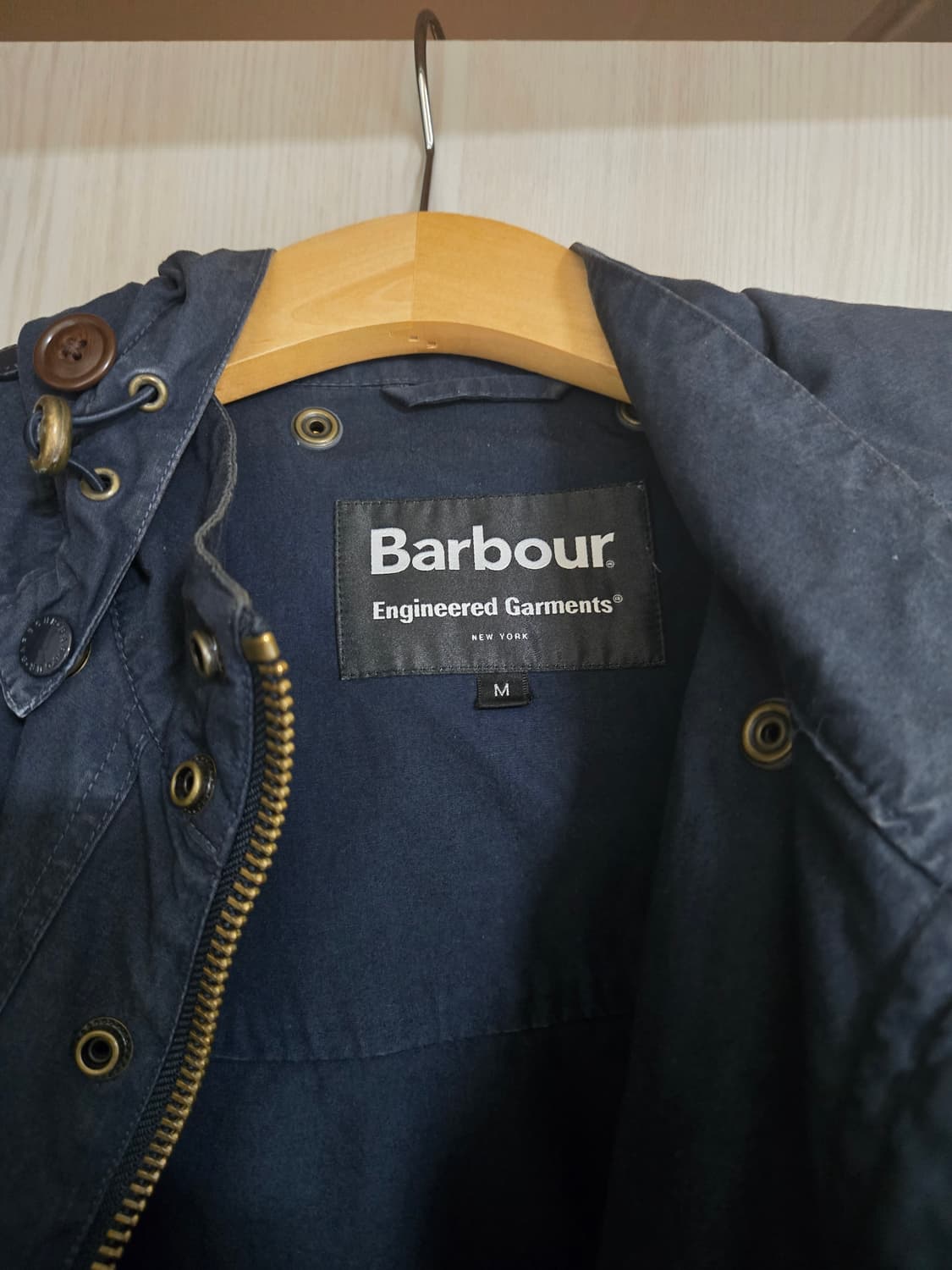 엔가x바버 코웬자켓 M 상품이미지2