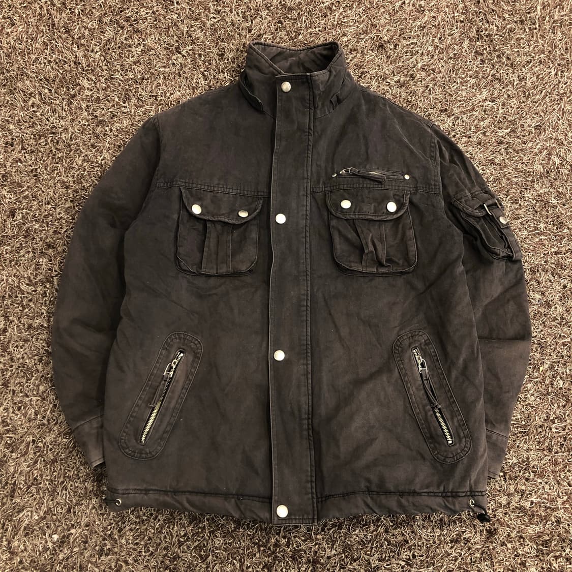 Comme Ca Du Mode 유틸리티 멀티포켓 퀄팅 자켓  상품이미지3