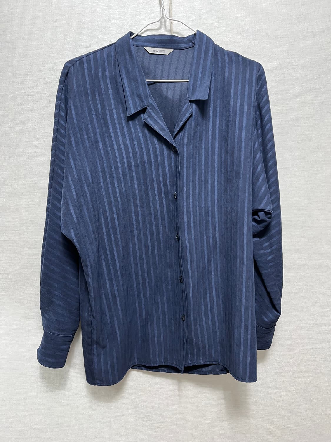 Havebin 네이비 셔츠 상품이미지1