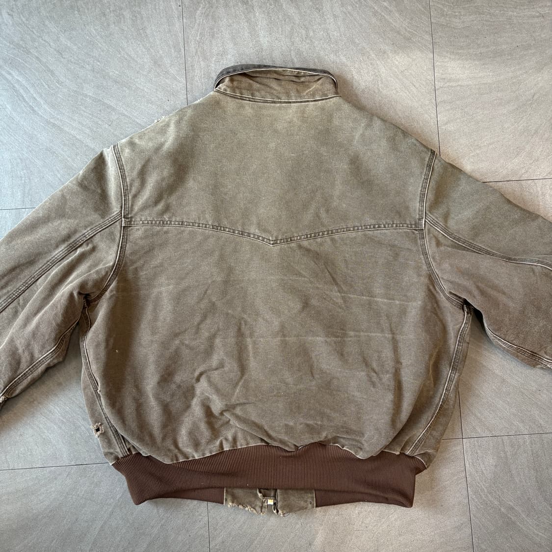 칼하트 정품 브라운 산타페 자켓 상품이미지9