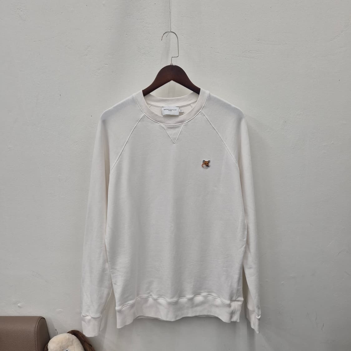 메종키츠네 폭스 헤드 패치 클래식 맨투맨 M 상품이미지1