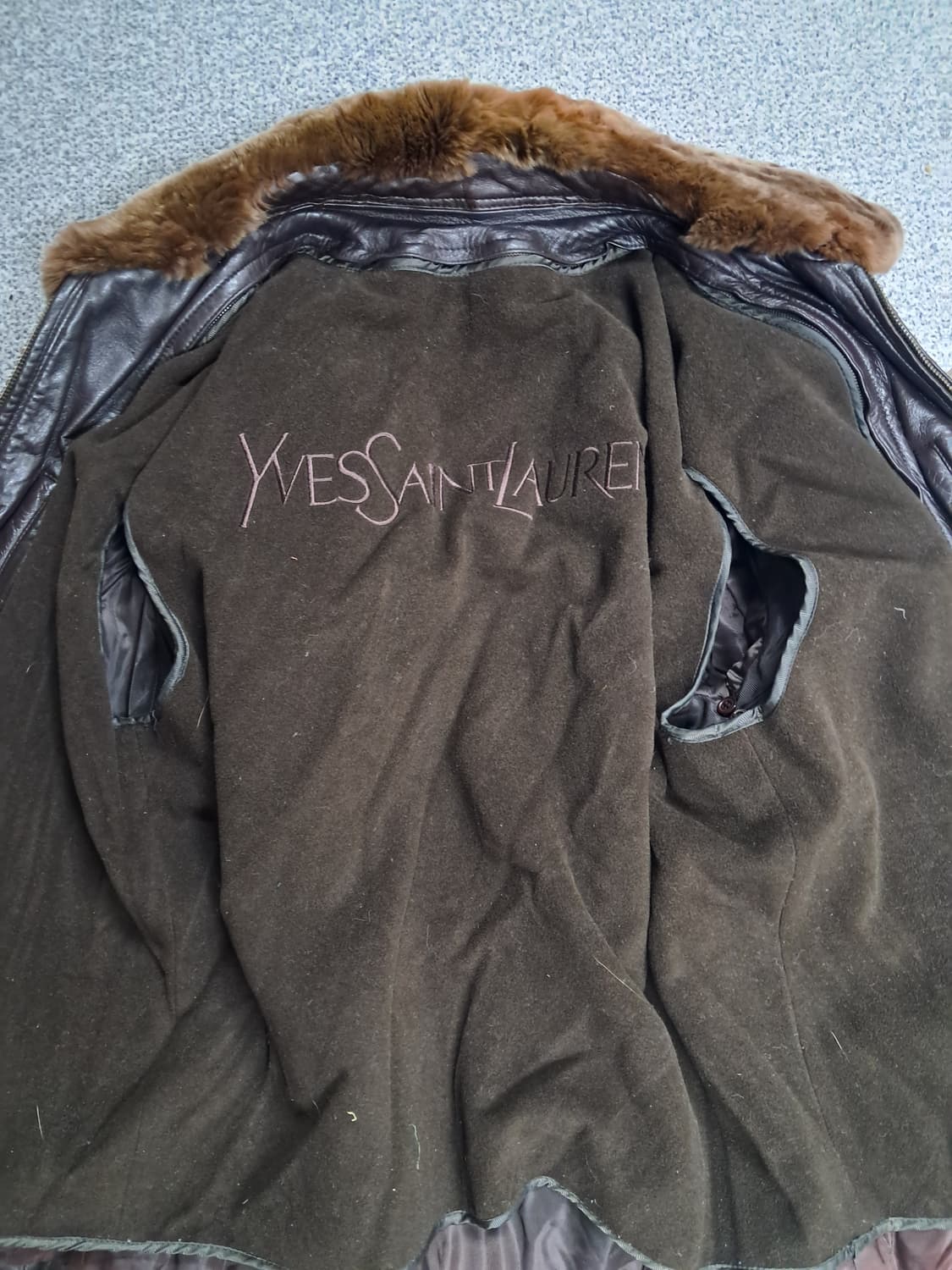 입생로랑 림스킨 자켓 상품이미지4